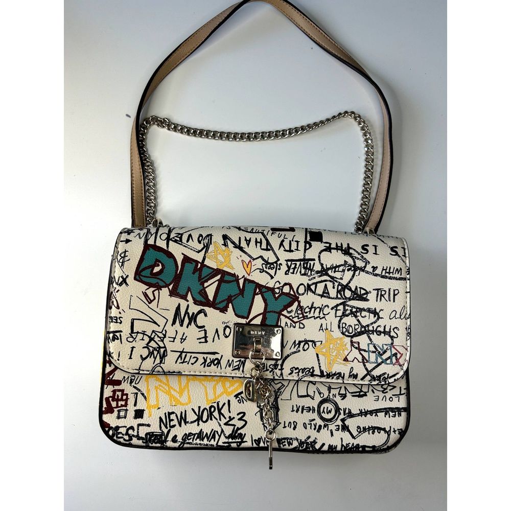 DKNY Cleo MD Shoulder Bag Graffiti